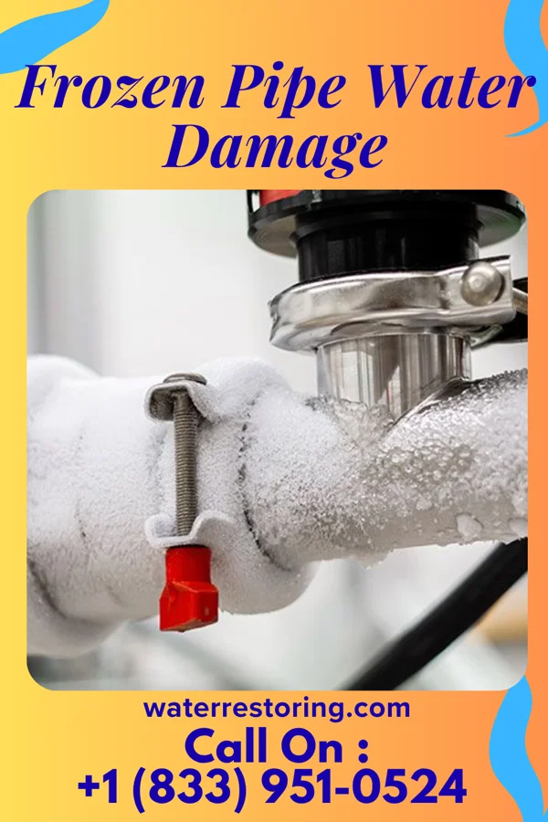 Frozen Pipe Water Damage in Bass Lake, IN